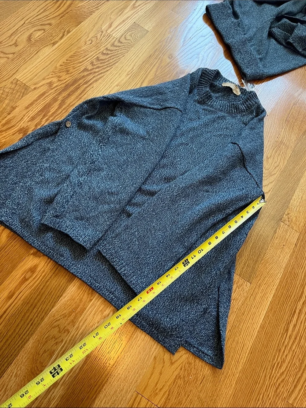 Free People Button Up Sweater Set in Blue Sea Combo Size XS